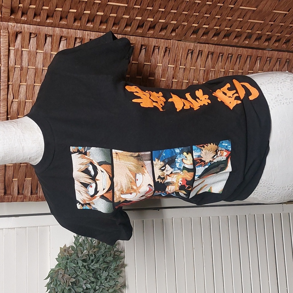 My Hero Academia, Graphic Anime Tee, Bakugo, XS